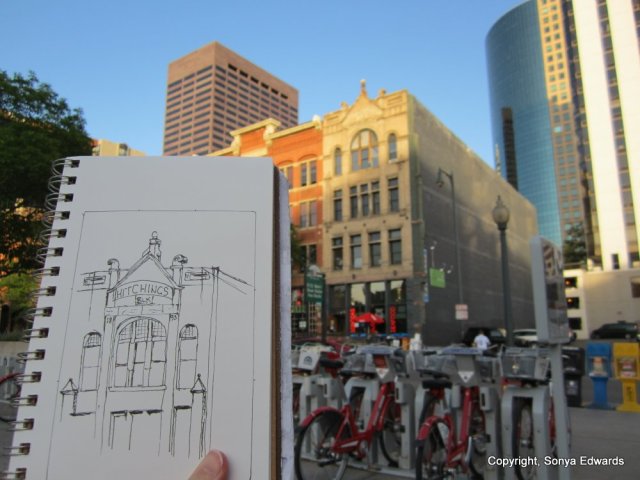Sketching Downtown Denver